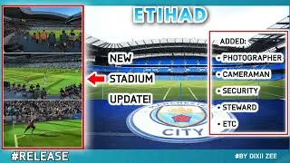 ETIHAD, Manchester City NEW❗ Stadium Update. Cameraman,Photographer,etc | FIFA16 MOBILE