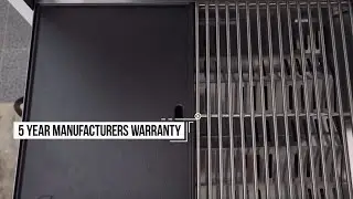The SpaceGrill Fold-Out BBQ Has a Class Leading 5 Year Manufacturers Warranty