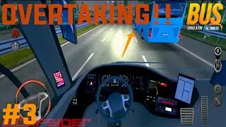 Overtake The Bus with Full Speed In Bus Simulator Ultimate - Gameplay #3