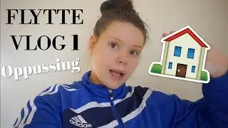 🏡 FLYTTEVLOG 1! Viser dere leiligheten & pusser opp 🔨🤩 // Sara Kvammen