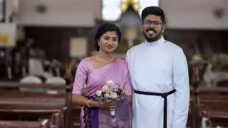 Bonded forever in His time. Happy Married life Rev Sam and Aneeshiya. God bless.