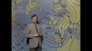 Weather Forecast with Jim Bacon 31st December 1981