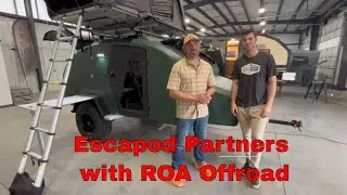 Escapod TOPO2 Teardrop Trailers: We're Partnering Up With ROA Offroad!
