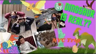 New York Trip Vlog | Meeting with Dinosaurs| American Museum Of Natural History