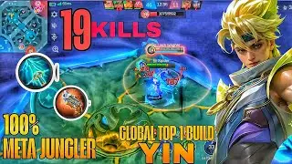 THIS YIN BUILD IS BROKEN! 19 KILLS RANKED GAME ~ MLBB