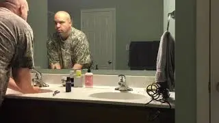 6 Week beard GONE in 30 seconds!!