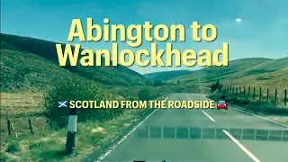 Abington to Wanlockhead, scenic drive in Scotland