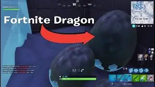 Fortnite Dragon Egg Location (No Glitch!) Melted Ice Path!