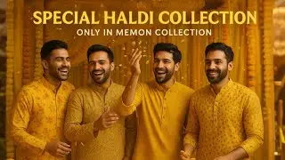 Special Haldi Collection &mdash; 40+ variety ￼& Styling | Only in Memon Collection #memoncollection 