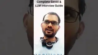 Introduction: Complete Gen AI & LLM Interview Guide #genai #llm #shorts