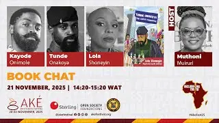 Ake Festival 2025 | Book Chat | Tunde Onakoya, The Chess Champion