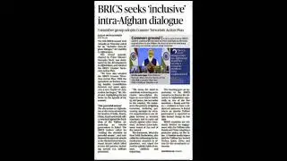 BRICS Summit 2021 , 13th BRICS highlight , #UPSC , #Current_affair #International_Relation Brief