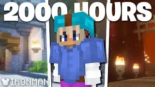 I reached 2000 HOURS on IRONMAN (Hypixel Skyblock)