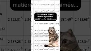 Ne pas aimer les statistiques, CHAT se peut pas! Les donn&eacute;es, c&rsquo;est notre VIE &agrave; StatCan! 🤓 📈