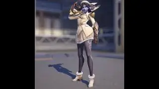 widowmakers winter chic skin has a cool interaction with her ultimate in overwatch 2