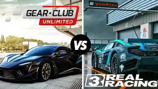 Real Racing 3 Vs Gear Club True Racing