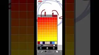 Me when I open my color palette #ibispaintx #shorts #viral #fyp #osc #insp #artist