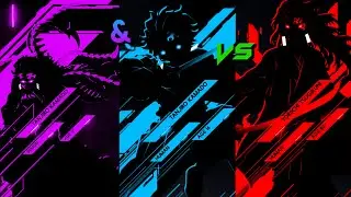 Yoriichi vs DKT & Tanjiro (13th Form) 4K ┃ Who is Strongest? 