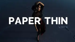 ILLENIUM - Paper Thin (Lyrics) ft. Tom DeLonge
