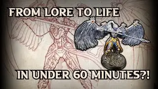 Speed Painting Queen Qhyrion in Under 60 Minutes CHALLENGE!