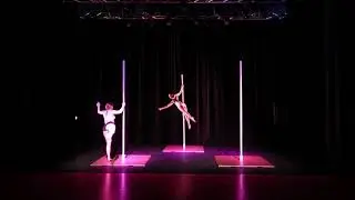Gala Pole Dance - Upside Down Rennes - Duo Mathilde R Juliette Zao