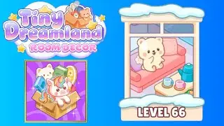 Tiny dreamland room decor level 66 solution walkthrough 