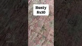 Rusty Handmade Wool Rug by Austin Rug Store. #rustyrug #woolrug