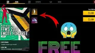 Free Fire New Peak Day Play Time Event Fully Detaile ||Play To Get The FFWS 2021 Emote For Free Ff |