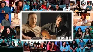 Youtubers React To JOEL PLAY THE GUITAR & SING FOR ELLIE | The Last Of Us S2 Ep 6 Reaction Mashup