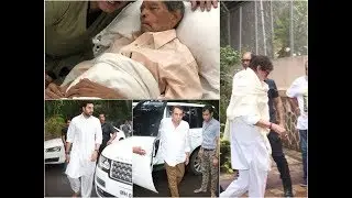 Hrithik&rsquo;s grandfather J Om Prakash&rsquo;s funeral | Amitabh | Dharmendra