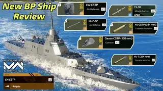Modern Warships CN CSTP 🔥 New battle pass frigate ship review!