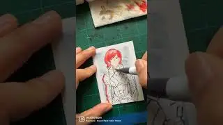 Coloring Mass Effect Commander Shepard Fan Art
