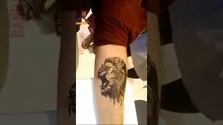 #HAND PAINT #ART #HAND TATTO #LEO #LION ART #ALPHONES MFA