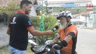 CICLISTA GIRA PELO ESTADO E PASSA POR ECOPORANGA
