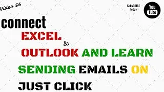 Learn Excel- Video 56- VBA  -How to send Emails automatically