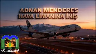 #0409 İzmir’e Gece Uçuşu | Adnan Menderes Havalimanı İniş Anı ✈️ @kmldere