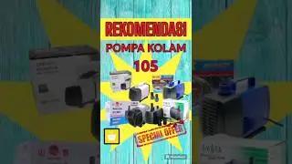 POMPA KOLAM SERI 105 #kolamkoi