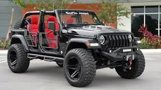Custom Black Wrangler by SoFlo Customs