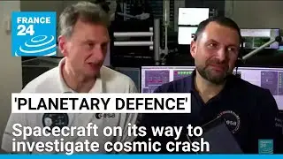 Hera&nbsp;spacecraft on its way to investigate scene of cosmic crash &bull; FRANCE 24 English