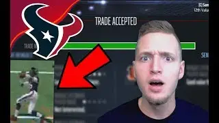 TRADE FOR THE FASTEST PLAYER IN THE NFL COMPLETED! - Madden 17 Houston Texans Connected Franchise #3