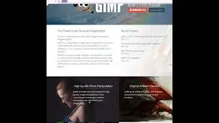 Gimp Image Editor free open source for photography alternative to photoshop