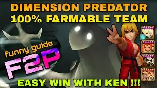 F2P ELLUNIA LIGHT DIMENSION PREDATOR FARMABLE TEAM FOR BEGINNER SUMMONERS WAR / SW