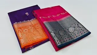 CPS-06 | Banarasi Crape Silk Sarees | Avl@1550#8499933390 Wholesale Shop @Varalaxmi Silks-36 Lpt Hyd