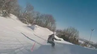 Boarder cross training- Mike Schultz & Mark Mann