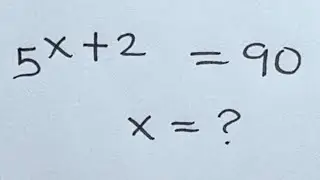 Solve for x in this nice exponential equation | Math Olympiad Mathematics