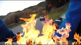 JULIERPASS DOWNHILL FULL DESCENT LIKE PETER SAGAN | SWISSPOWERJET