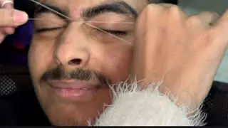 Pehli baar eyebrow banai😭
