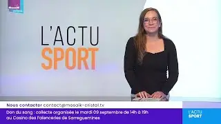 L&rsquo;actu sport du 08 septembre 2025