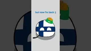 GUYS I'M BACK! #countryballs #happy #celebration #wereback wereback