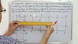 DEVELOPMENT OF TRUNCATED SQUARE PRISM | DEVELOPMENT OF SURFACES LEC-3
